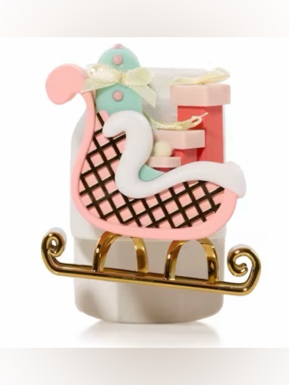 Yankee Candle Festive Sleigh ScentPlug Diffuser Christmas Plug In NWT